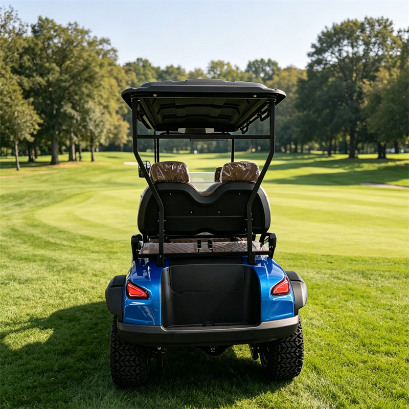 4座 蓝色 golf cart 球场809.png